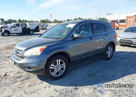 2010 Honda Cr-V Ex-L из США, поврежденный, VIN 5J6RE3H78AL024763
